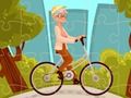 Gioco Happy Bike Riding Jigsaw in linea