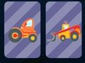 Gioco Memoria di grandi camion e automobili  in linea