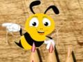 Gioco Ritorno a scuola: libro da colorare dell'ape  in linea