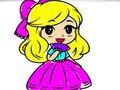 Gioco Ritorno a scuola: libro da colorare principessa  in linea
