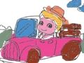 Gioco Auto carine per bambini da colorare  in linea