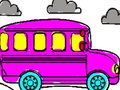 Gioco Libro da colorare scuolabus  in linea