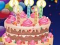 Gioco Puzzle della torta di compleanno  in linea