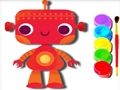 Gioco Ritorno a scuola: Robot Coloring Book in linea Gioco Ritorno a scuola: Robot Coloring Book in linea