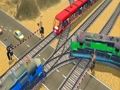 Gioco Simulatore del treno passeggeri in montagna in salita in linea