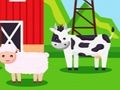 Gioco Cartoon Farm spot la differenza in linea