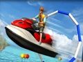 Gioco Acrobazie da gara di sci da jet super  in linea