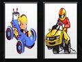 Gioco Memoria di auto da corsa  in linea