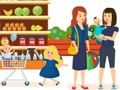 Gioco Felice shopping puzzle  in linea