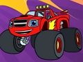 Gioco Baze and the Monster Machines Coloring Book in linea