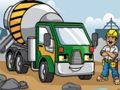 Gioco Puzzle di camion di costruzione  in linea