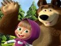 Gioco Masha e l'orso Spot La differenza  in linea