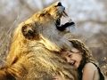 Gioco Puzzle Di Leone E Ragazza  in linea