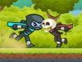 Gioco Ninja correre su e giù  in linea