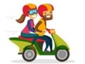 Gioco Le moto individuano le differenze  in linea