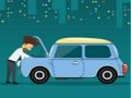 Gioco Auto di notte: puzzle  in linea