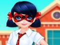 Gioco Ragazza punteggiata torna a scuola  in linea