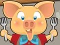 Gioco La corsa alla cena di Piggy in linea