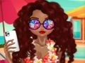 Gioco La principessa tropicale e la principessa rosa canina cuciono costumi da bagno  in linea