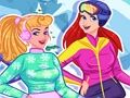 Gioco Principessa sport invernali  in linea