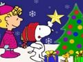 Gioco Puzzle di puzzle natalizio snoopy in linea