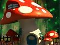 Gioco Puzzle divertenti case dei funghi  in linea