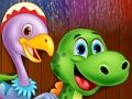 Gioco Dinosauri libri da colorare  in linea