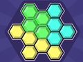 Gioco Puzzle di blocchi esagonali  in linea