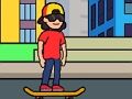 Gioco Impennata dello skateboard  in linea