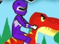 Gioco Power Rangers T-Rex Runner in linea