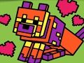Gioco Bambini facili da colorare Mineblox  in linea