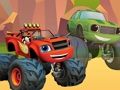 Gioco Blaze e il puzzle delle macchine mostruose  in linea