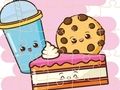 Gioco Puzzle di cibo kawaii  in linea