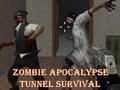 Gioco Sopravvivenza nel tunnel dell'apocalisse zombi  in linea