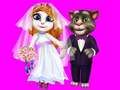 Gioco Talking Tom Angela Luna di miele esotica  in linea