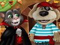 Gioco La festa di Halloween di Talking Tom e Angela  in linea