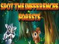Gioco Trova le differenze Foreste  in linea
