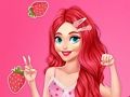 Gioco Sfida divertente con stampe fruttate delle principesse  in linea