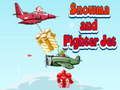 Gioco Pupazzo di neve e jet da combattimento  in linea