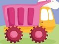 Gioco Puzzle con camion per bambini carini  in linea