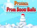 Gioco Proteggiti dalle palle di neve  in linea