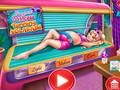 Gioco Solarium Abbronzante Principessa Incinta  in linea