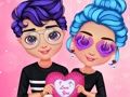 Gioco Abiti coordinati per San Valentino  in linea