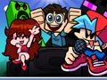 Gioco Super Friday Night Funkin vs Minecraft in linea