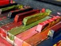 Gioco Puzzle colorato per pianoforte  in linea