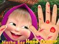 Gioco Masha Bee Hand Doctor in linea
