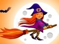 Gioco Simpatico puzzle di streghe di Halloween  in linea