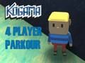 Gioco Parkour per 4 giocatori Kogama  in linea