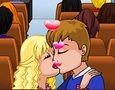 Gioco Un bacio sul bus giallo in linea