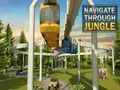 Gioco Autista del tram del cielo del simulatore di guida del treno sopraelevato  in linea